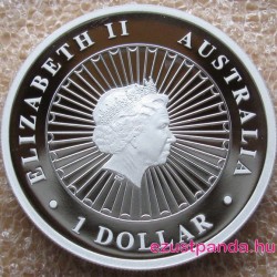 Opál sorozat - Tasmán ördög 2014 1 uncia proof ezüst pénzérme