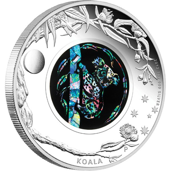 Opál sorozat - Koala 2013 1 uncia proof ezüst pénzérme