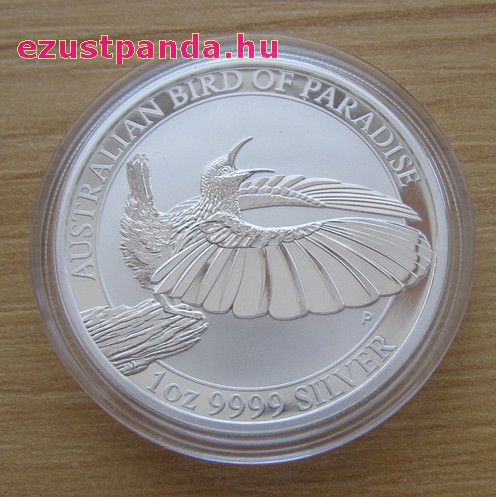 Paradicsommadár 2018 1 uncia ezüst pénzérme Paradicsommadár 2018 1 uncia ezüst pénzérme