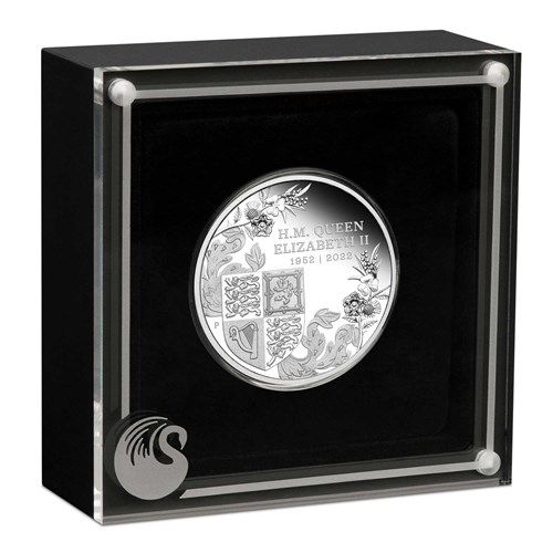 II. Erzsébet királynő Platina jubileuma 2022 1 uncia ausztrál proof ezüst pénzérme II. Erzsébet királynő Platina jubileuma 2022 1 uncia ausztrál proof ezüst pénzérme