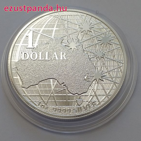 A déli égbolt alatt 2021 1 uncia ausztrál ezüst pénzérme A déli égbolt alatt 2021 1 uncia ausztrál ezüst pénzérme