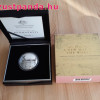 A világ új térképe 1812 ausztrál proof ezüst pénzérme - domború