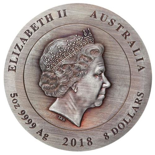 Ritka föld - Rare Earth 2018 5 uncia ezüst pénzérme gyémánttal Ritka föld - Rare Earth 2018 5 uncia ezüst pénzérme gyémánttal