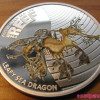 Korallzátony1 - Leveles tengeri sárkány 2010 1/2 uncia színes ezüst pénzérme Korallzátony1 - Leveles tengeri sárkány 2010 1/2 uncia színes ezüst pénzérme