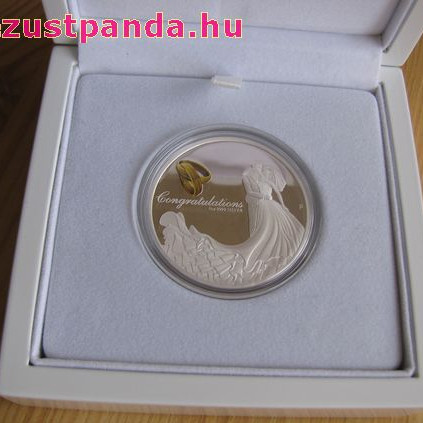 Esküvő 2026 1 uncia proof ezüst pénzérme Esküvő 2026 1 uncia proof ezüst pénzérme