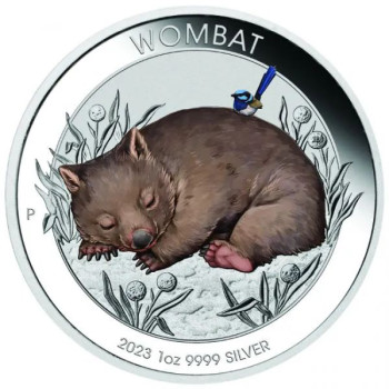 Wombat 2023 1 uncia ausztrál ezüst pénzérme dísztokban - CSAK 2.500 PÉLDÁNYBAN!