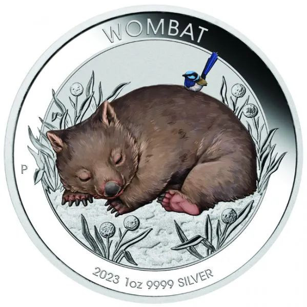 Wombat 2023 1 uncia ausztrál ezüst pénzérme dísztokban - CSAK 2.500 PÉLDÁNYBAN!