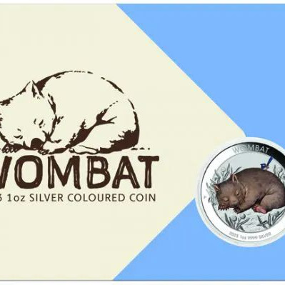 Wombat 2023 1 uncia ausztrál ezüst pénzérme dísztokban - CSAK 2.500 PÉLDÁNYBAN!