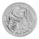 Britannia és Liberty 2026 brit 1 uncia 2 GBP ezüst pénzérme