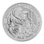 Britannia és Liberty 2026 brit 1 uncia 2 GBP ezüst pénzérme