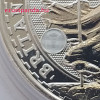 Britannia 2021 brit 1 uncia 2 GBP ezüst pénzérme