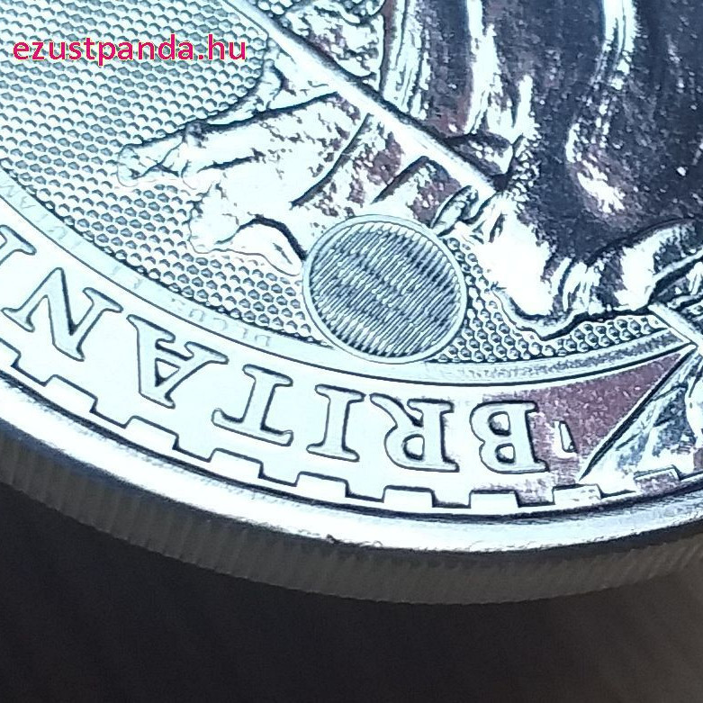 Britannia 2021 brit 1 uncia 2 GBP ezüst pénzérme