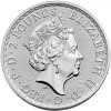 Britannia 2023 brit 1 uncia 2 GBP ezüst pénzérme - II. Erzsébet-fejes