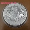 Angol királyi címer 2019 brit 1 uncia 2 GBP ezüst pénzérme
