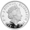 A Királynő címerállatai 2021 2 GBP proof ezüst pénzérme A Királynő címerállatai 2021 2 GBP proof ezüst pénzérme