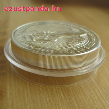 A királynő címerállatai - a Beaufort Antilop 2019 2 uncia 5 GBP ezüst pénzérme A királynő címerállatai - a Beaufort Antilop 2019 2 uncia 5 GBP ezüst pénzérme