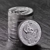 A királynő címerállatai - Oroszlán 2016 2 uncia 5 GBP ezüst pénzérme A királynő címerállatai - Oroszlán 2016 2 uncia 5 GBP ezüst pénzérme