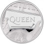 Queen együttes 2020 1 font proof ezüst pénzérme