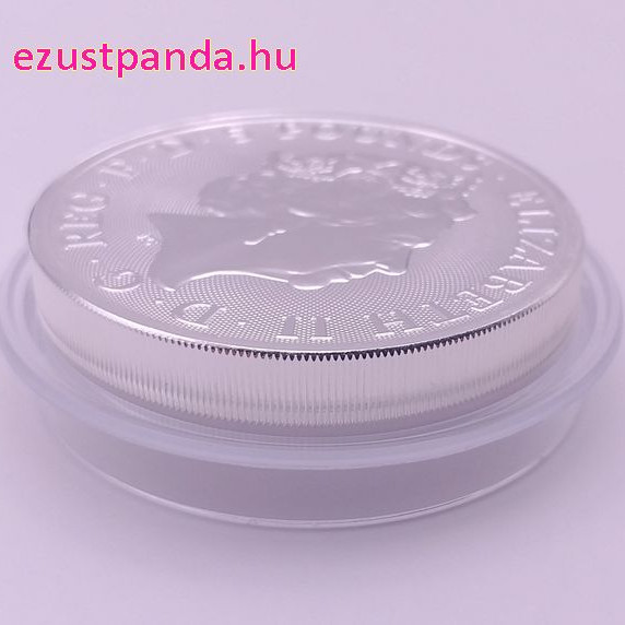 A Tudor-ház címerállatai - Oroszlán 2022 2 uncia 5 GBP ezüst pénzérme