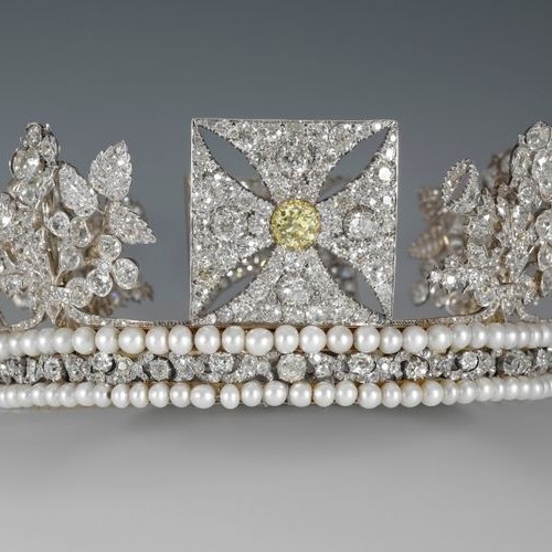 Gyémánt diadém - a Királynő fejdísze 2022 1 uncia kanadai proof ezüst pénzérme Swarovski kristályokkal