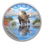 Tükröződés - Jávorszarvas 2024 1 uncia kanadai proof ezüst pénzérme