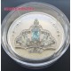 Akvamarin Tiara - a Királynő fejdísze 2020 1 uncia kanadai proof ezüst pénzérme Swarovski kristályokkal