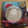 Korallzátony 2016 2 uncia kanadai proof ezüst pénzérme, UV-lámpával Korallzátony 2016 2 uncia kanadai proof ezüst pénzérme, UV-lámpával