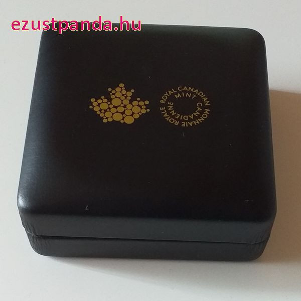 Katicabogár drágakövekkel - 2020 1 uncia kanadai proof ezüst pénzérme