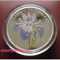 Kanada - virágok Swarovski 20 dollár 2010 - 15