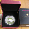 Vizililiom 2010 1 uncia proof ezüst pénzérme Swarovski kristályokkal