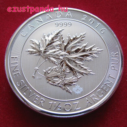 Maple Leaf Juharlevél 2016 1,5 uncia ezüst pénzérme