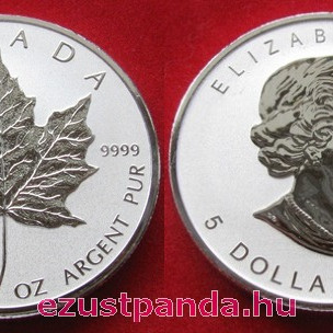 Maple Leaf 2013 1 uncia fordított proof ezüst pénzérme "Kígyó éve" verdejellel Maple Leaf 2013 1 uncia fordított proof ezüst pénzérme "Kígyó éve" verdejellel