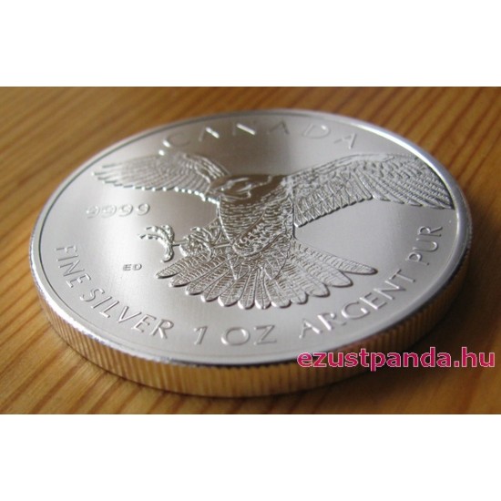 Vándorsólyom / Peregrine Falcon 2014 1 uncia ezüst pénzérme