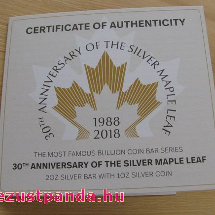 Maple Leaf Juharlevél 2018 3 uncia ezüst szett 