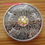 Erő - Maple of Strength 2010 1 uncia proof hologramos ezüst pénzérme 