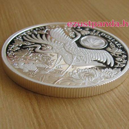 Hosszú élet - Maple of Longevity 2014 1 uncia proof hologramos ezüst pénzérme Hosszú élet - Maple of Longevity 2014 1 uncia proof hologramos ezüst pénzérme