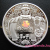 A Béke elefántja - Maple of Peace 2013 1 uncia proof hologramos ezüst pénzérme 