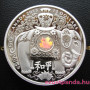 A Béke elefántja - Maple of Peace 2013 1 uncia proof hologramos ezüst pénzérme 