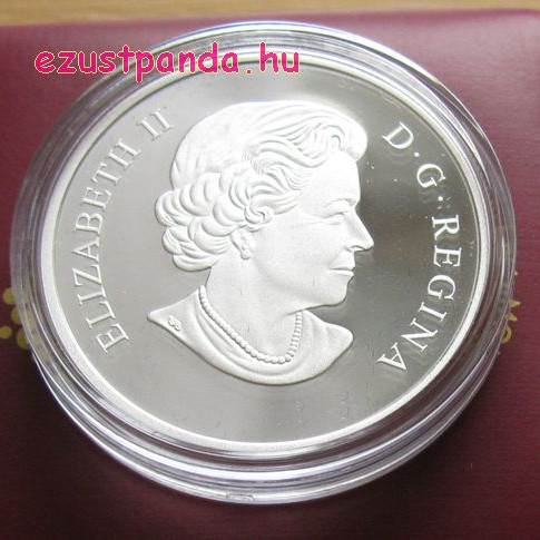 Jólét - Maple of Prosperity 2015 1 uncia proof hologramos ezüst pénzérme Jólét - Maple of Prosperity 2015 1 uncia proof hologramos ezüst pénzérme