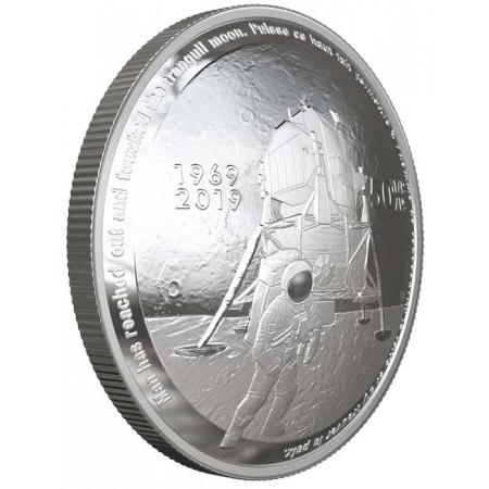 Holdraszállás 2019 Kanada proof ezüst pénzérme Holdraszállás 2019 Kanada proof ezüst pénzérme