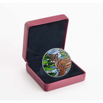 Mozaik Puma 2018 1 uncia kanadai proof ezüst pénzérme Mozaik Puma 2018 1 uncia kanadai proof ezüst pénzérme