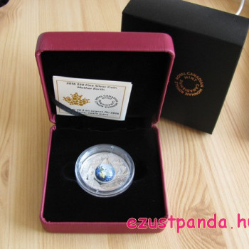 Mother Earth - A Földanya 2016 1 uncia kanadai proof ezüst pénzérme Mother Earth - A Földanya 2016 1 uncia kanadai proof ezüst pénzérme