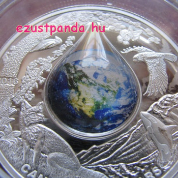 Mother Earth - A Földanya 2016 1 uncia kanadai proof ezüst pénzérme