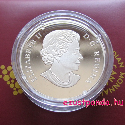 Mother Earth - A Földanya 2016 1 uncia kanadai proof ezüst pénzérme