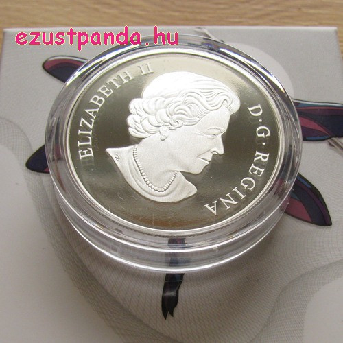 Nióbium szitakötő 3D 2017 1 uncia proof ezüst pénzérme Nióbium szitakötő 3D 2017 1 uncia proof ezüst pénzérme