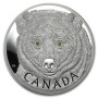 Spirit Bear - Szellemmmedve 2016 1kg proof ezüst pénzérme