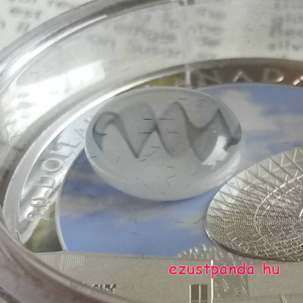 Univerzum III 2016 1 uncia kanadai proof ezüst pénzérme boroszilikát üveggel, ezüstfüst rádióhullámmal Univerzum III 2016 1 uncia kanadai proof ezüst pénzérme boroszilikát üveggel, ezüstfüst rádióhullámmal