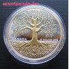 Az Élet fája Kanada 2018 aranyozott proof ezüst pénzérme 
