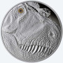 Tyrannosaurus Rex 2018 1 kg proof ezüst pénzérme