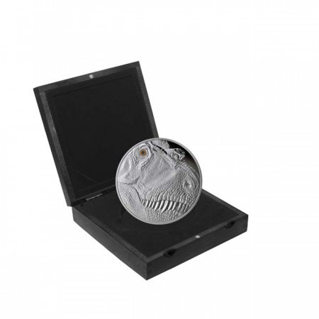 Tyrannosaurus Rex 2018 1 kg proof ezüst pénzérme